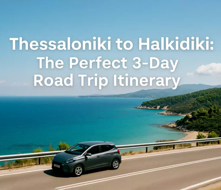 Thessaloniki to Halkidiki: The Perfect 3-Day Road Trip Itinerary